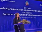 Bàn giải pháp nâng hạng thị trường chứng khoán Việt Nam