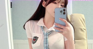 Thiếu nữ người Hàn sở hữu đôi "gò bồng đảo" đẹp khó cưỡng