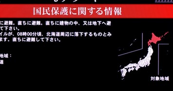 Triều Tiên phóng tên lửa đạn đạo, Nhật Bản phát cảnh báo khẩn tại Hokkaido
