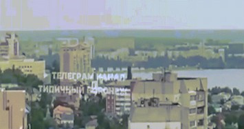 UAV rơi trúng chung cư ở Nga