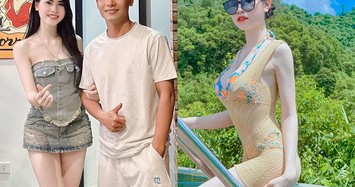 Cô gái được dân mạng "truy lùng" khi đứng cạnh Quang Linh Vlogs vì da trắng phát sáng