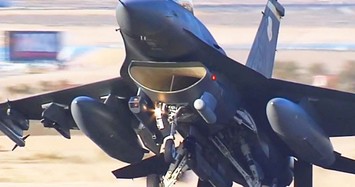 F16: Chiến đấu cơ đáng sợ có tốc độ bay 2.400 km/h, trang bị bom, tên lửa "hạng nặng"