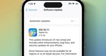 Apple tung bản iOS sửa lỗi bảo mật quan trọng cho người không dùng iOS 17
