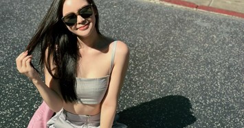 “Tiểu thư RMIT xinh nhất Đà Nẵng" diện áo lộ vòng eo, đẹp nổi bật ở Đại lộ Danh vọng
