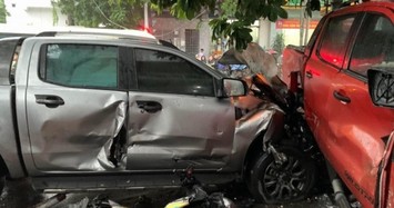 Quảng Ninh: Ô tô tông 2 xe máy, 3 người chết