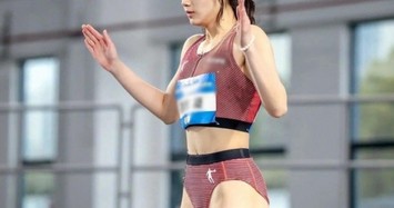 “Nữ thần điền kinh Trung Quốc” 21 tuổi gây tranh cãi vì mặc quần thi đấu khoét cao