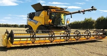 Cỗ máy gặt lúa "vô địch thế giới" có gì đặc biệt?