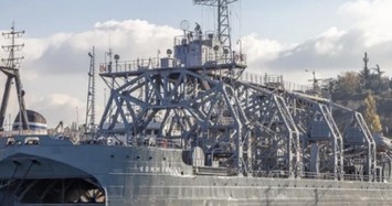 Ukraine tuyên bố đánh trúng tàu hải quân lâu đời nhất thế giới của Nga