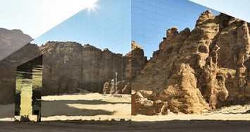 Công trình tàng hình giữa sa mạc, nhìn xa tưởng ảo ảnh, tinh mắt nhìn kĩ mới phát hiện ra