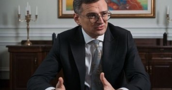 Ngoại trưởng Ukraine nhận định giống Điện Kremlin về gói viện trợ mới của Mỹ