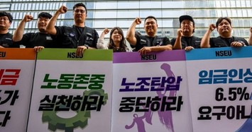 Công nhân Samsung lần đầu tiên trong lịch sử đình công