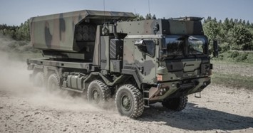 Video: Hé lộ pháo phản lực mới của NATO, hỏa lực mạnh gấp đôi HIMARS