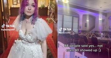Cặp đôi bật khóc khi khách mời không đến dự đám cưới