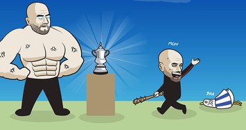 Ảnh chế: MU giành "vé vàng" đại chiến Man City chung kết cúp FA
