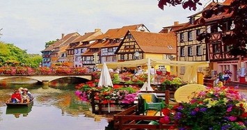 10 ngôi làng đẹp như trong tranh ở Châu Âu