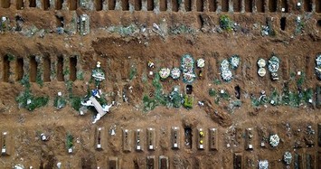 Cận cảnh nghĩa trang lớn nhất Brazil chôn cất nạn nhân COVID-19