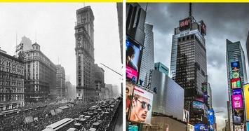 Những bức ảnh lột tả diện mạo thế giới thay đổi trong 100 năm qua