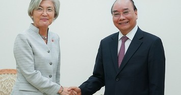 Chân dung Ngoại trưởng Hàn Quốc đang thăm Việt Nam