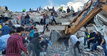 Kinh hoàng hiện trường trận động đất khiến hàng trăm người thương vong