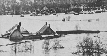 Xem lại trận lũ lụt kinh hoàng ở Nga hơn 100 năm trước