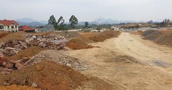 Khu đô thị mới Mai Pha - Lạng Sơn: 150.000m3 đất đá tập kết chờ thi công dự án khác?