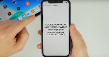 Mẹo đơn giản cài font chữ iPhone mới trên iOS 13