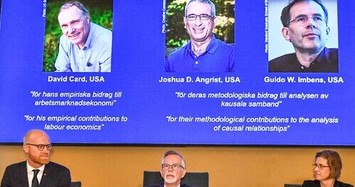 Di sản của 3 người Mỹ đoạt giải Nobel Kinh tế 2021 