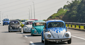 Hơn 400 “con bọ” Volkswagen Beetle hàng hiếm bất ngờ tụ hội