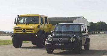 Bộ đôi “quái thú” Mercedes-Benz G-Class và Unimog bất ngờ lộ diện
