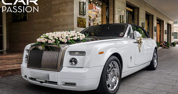 Ngắm Rolls-Royce Phantom Drophead Coupe hơn 20 tỷ dùng để rước dâu 