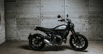 Ducati ra mắt xe môtô Scrambler Icon Dark 2020 giá vừa túi tiền