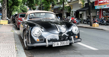 Cận cảnh Porsche 356A Speedster siêu hiếm ở Sài Gòn