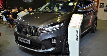 Soi Kia Sorento 2020 bản facelift giá 2,3 tỷ đồng tại Singapore Motorshow 2020