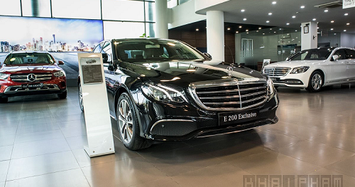 Ấn tượng xe sang Mercedes-Benz E200 Exclusive hơn 2 tỷ tại Hà Nội