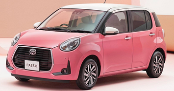 Toyota Passo Moda Charm màu hồng dành cho phái đẹp
