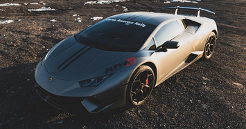 Cận cảnh bản độ Lamborghini Huracan Performante Alpha siêu mạnh