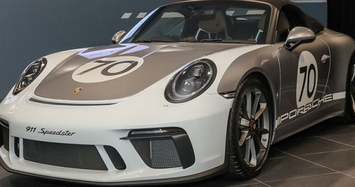 Cận cảnh siêu phẩm Porsche 911 Speedster gần 15 tỷ đồng đến Malaysia