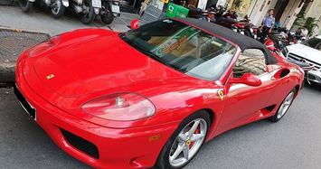 Ferrari 360 Spider hàng hiếm từng được đại gia Đặng Lê Nguyên Vũ sở hữu