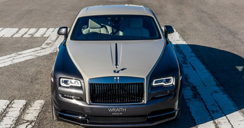 Cận cảnh xe siêu sang Rolls-Royce Wraith Eagle VIII hơn 18 tỷ của giới đại gia 