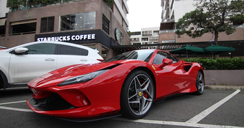 Cận cảnh siêu xe Ferrari F8 Tributo giá hơn 20 tỷ của Cường Đô la 
