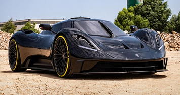 Cận cảnh siêu xe Ares S Project độ từ C8 Corvette giá khoảng 14 tỷ đồng