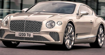 Cận cảnh xe siêu sang Bentley Continental GT Mulliner Coupe