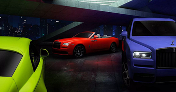 Cận cảnh Rolls-Royce Neon Nights phiên bản chỉ có 4 chiếc trên thế giới