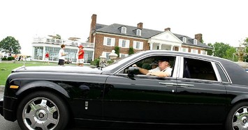 Rolls-Royce Phantom của ông Donald Trump có giá khoảng 300.000 USD