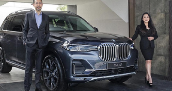 Cận cảnh BMW X7 2021 giá bán từ 3,7 tỷ đồng