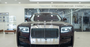 Cận cảnh xe siêu sang Rolls-Royce Ghost 2021 