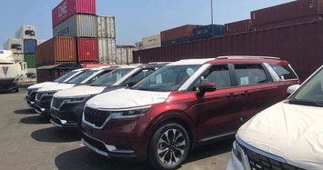 Kia Sedona 2021 đã cập cảng Việt Nam 