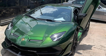 Đại gia lan đột biến chi tiền tỷ tậu Lamborghini Aventador SVJ 