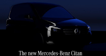 Nhá hàng MPV hạng sang Mercedes Citan 2022