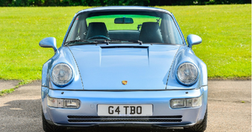 Cận cảnh Porsche 964 Turbo của Quốc vương Brunei  